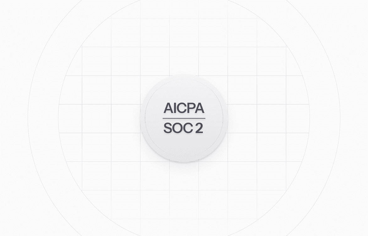 AICPA SOC 2 certification badge