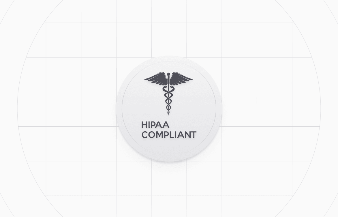 HIPAA compliance badge