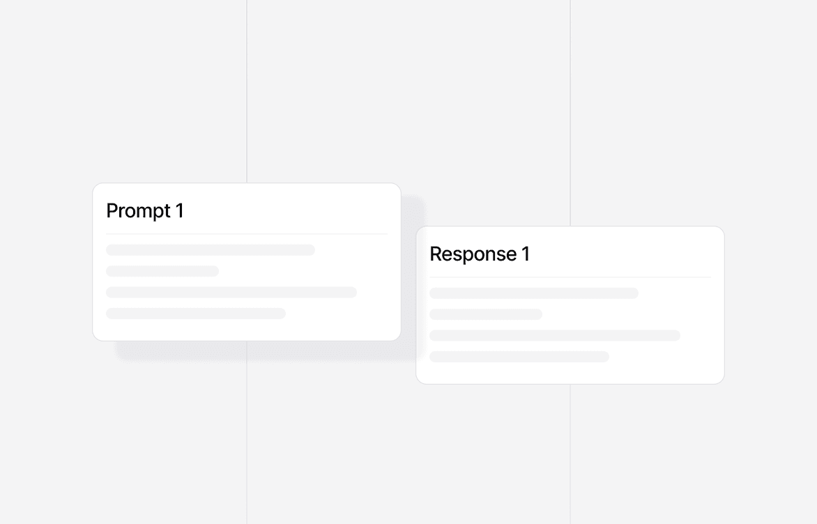 Side-by-side curation illustration